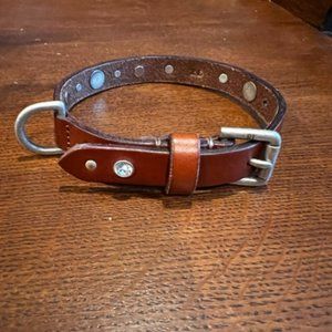 Ralph Lauren Leather Pet Collar (Small)